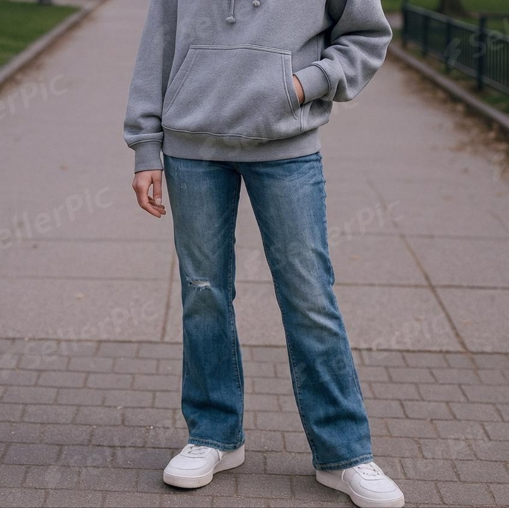 Y2K WOMEN’S Seven7 Blue Boot Cut Jeans Size 14